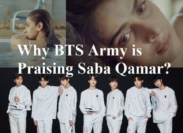BTS Army and Saba Qamar